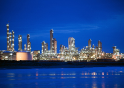 Refinery Complex at Night